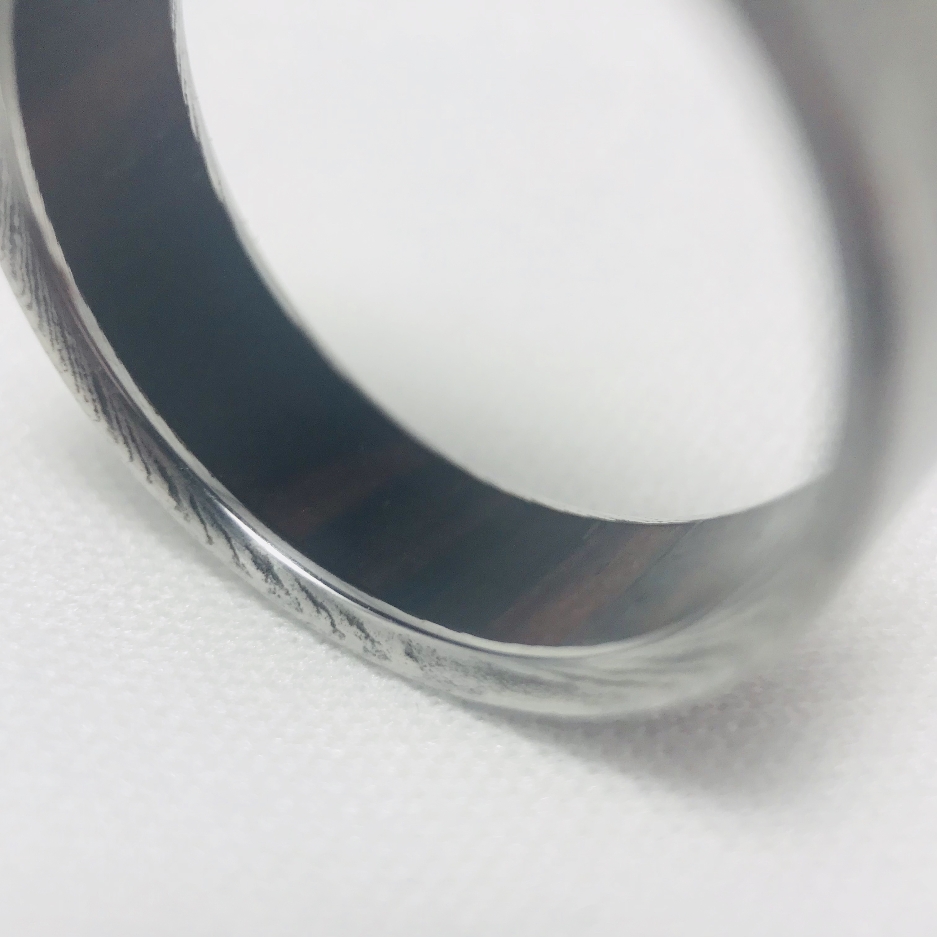 damascus wedding band